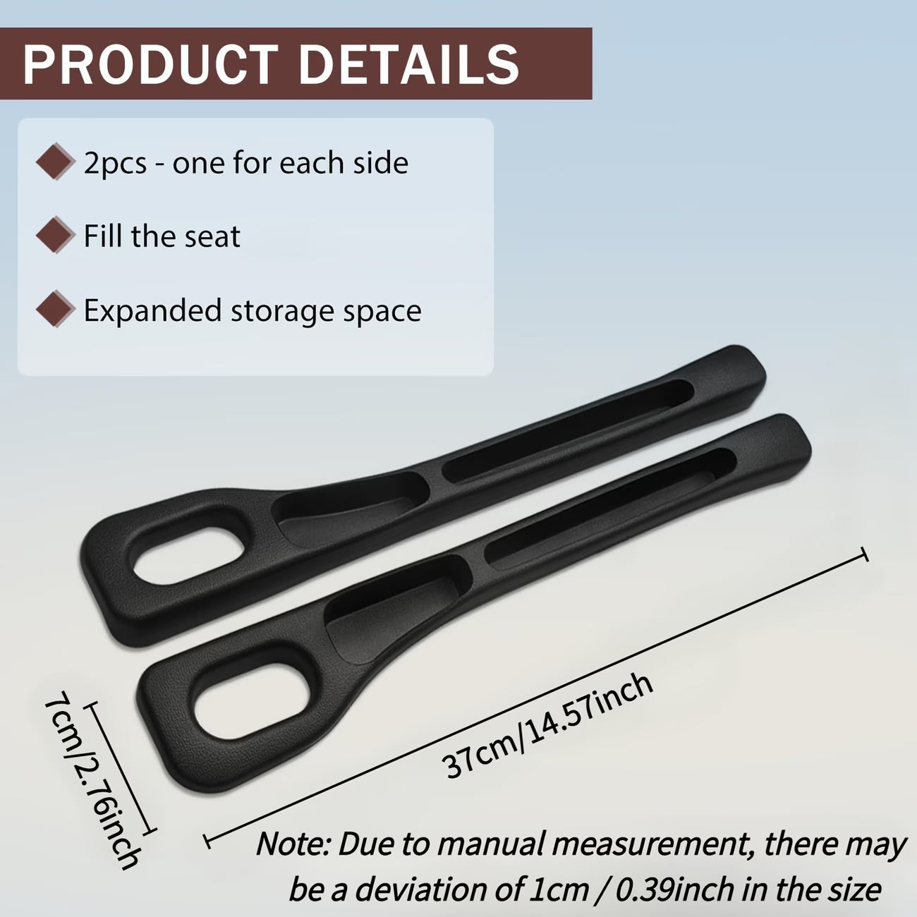 Car Seat Gap Filler Strips