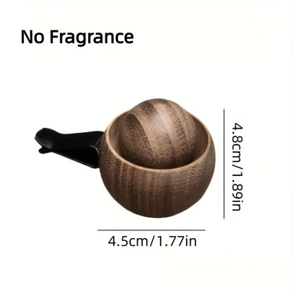 Walnut Wood Car Air Diffuser