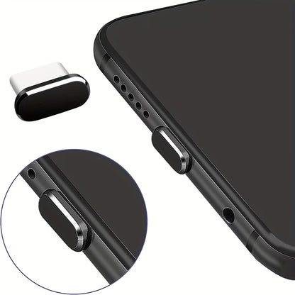 USB-C Dust Plug Set with Cleaning Brush
