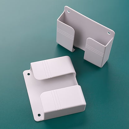 Punch-Free Storage Shelf with Phone Holder