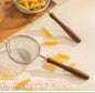 Stainless Steel Mini Colander with Wooden Handle
