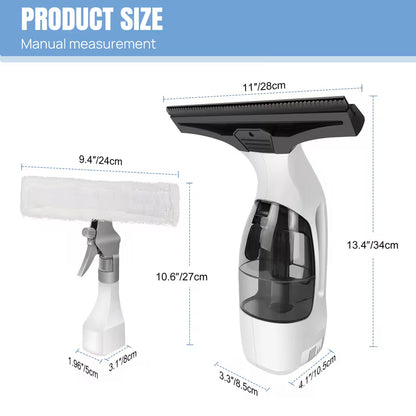 Cordless Window Vac with 150ml Tank