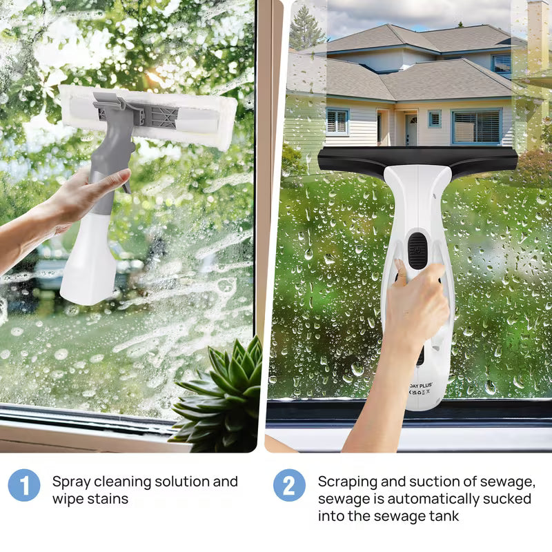 Cordless Window Vac with 150ml Tank