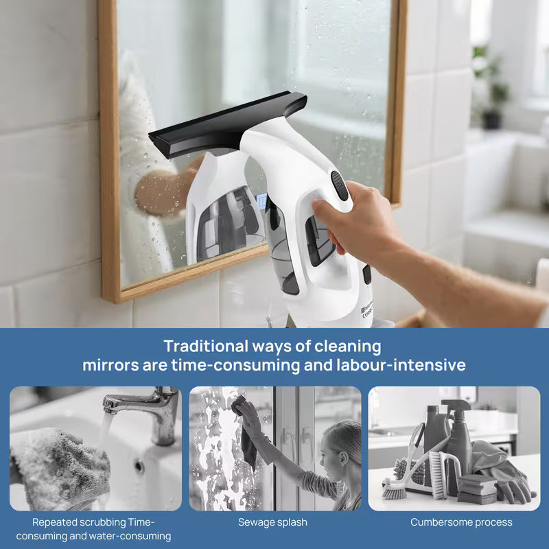 Cordless Window Vac with 150ml Tank
