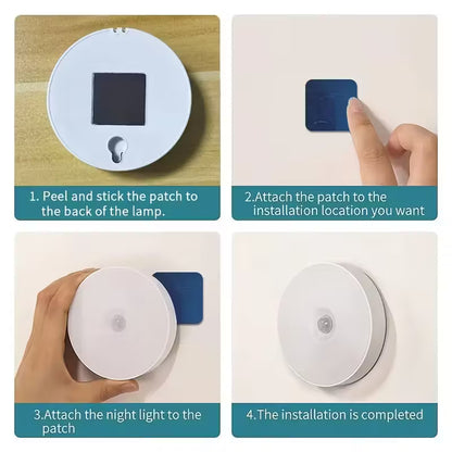 Rechargeable Motion Sensor LED Wall Light