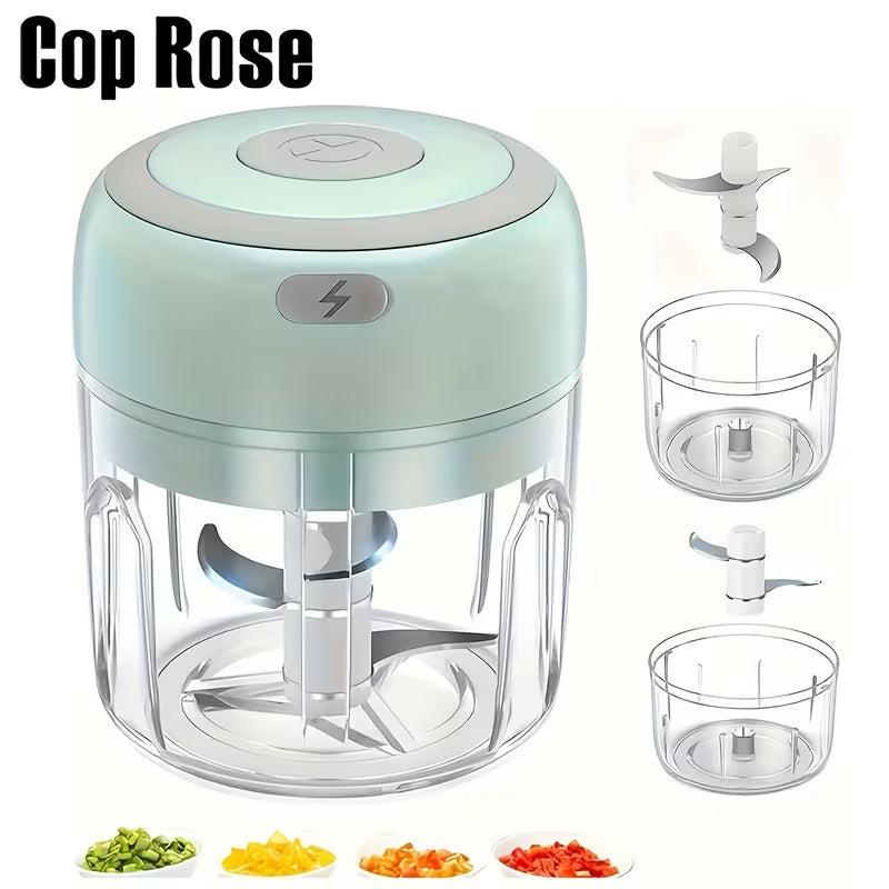COP ROSE Mini Garlic Chopper & Meat Grinder