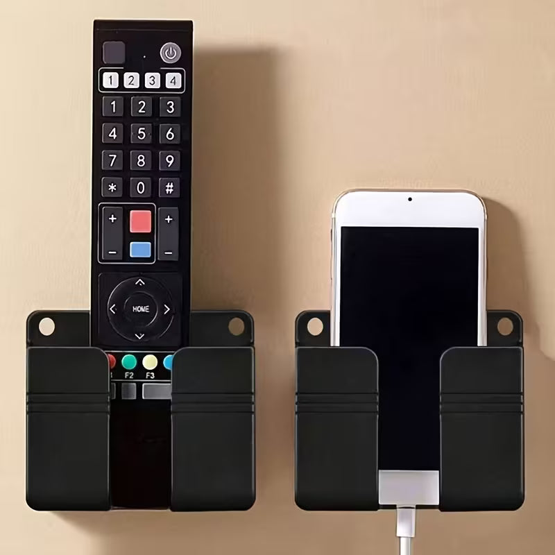 Punch-Free Storage Shelf with Phone Holder