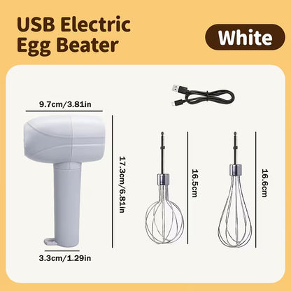 Rechargeable Electric Hand Mixer