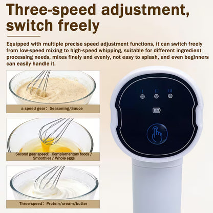 Rechargeable Electric Hand Mixer