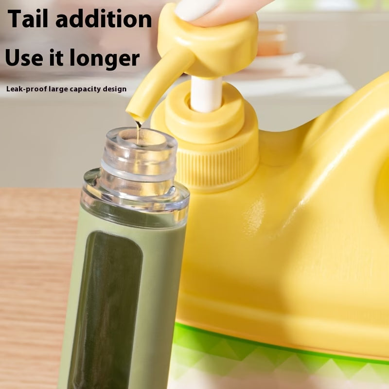 Ergonomic Dishwashing Brush with Soap Dispenser